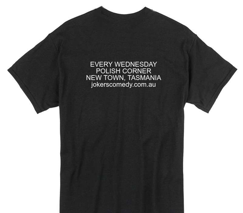 Custom Gildan 100% Cotton Black T-Shirt