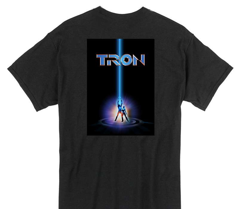 Custom Gildan 100% Cotton Black T-Shirt