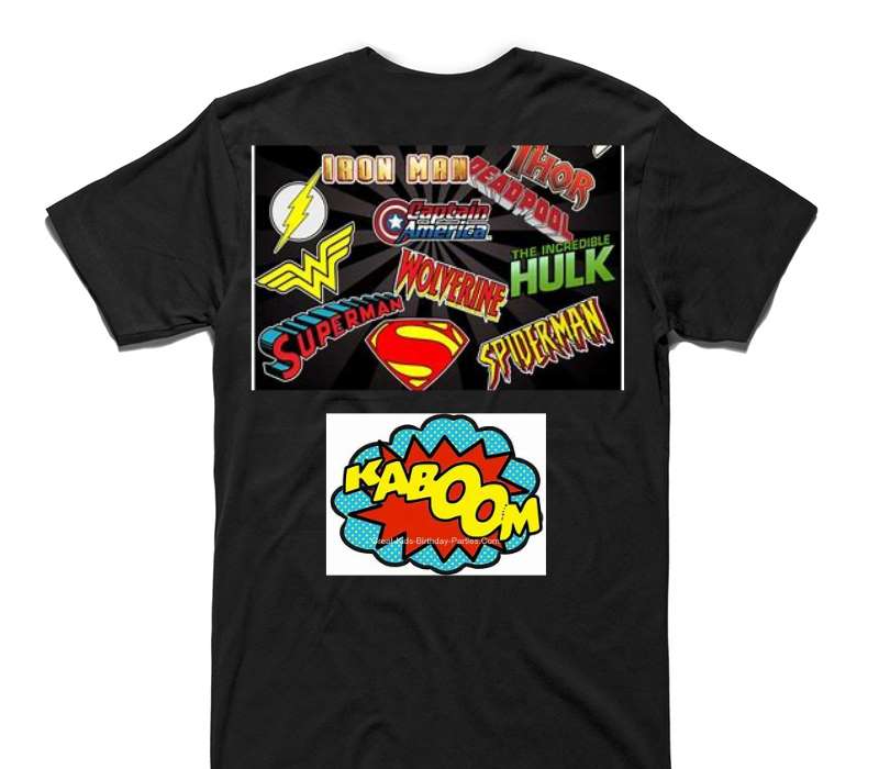Custom AS Colour 100% Cotton Black T-Shirt