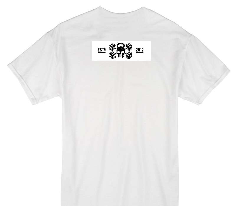 Custom Gildan 100% Cotton White T-Shirt