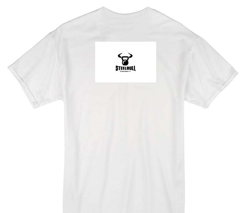 Custom Gildan 100% Cotton White T-Shirt