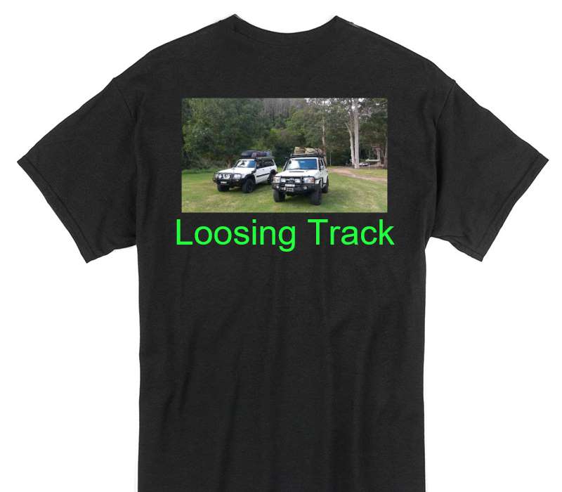 Custom Gildan 100% Cotton Black T-Shirt