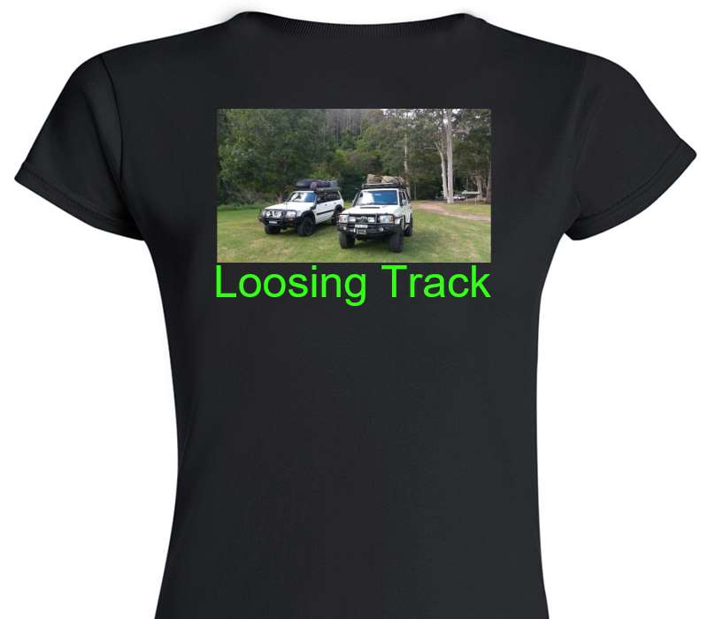Custom Womens Soft Style 100% Cotton Black T-Shirt