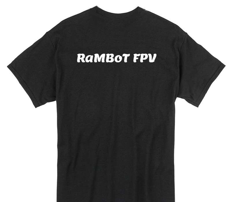 Custom Gildan 100% Cotton Black T-Shirt