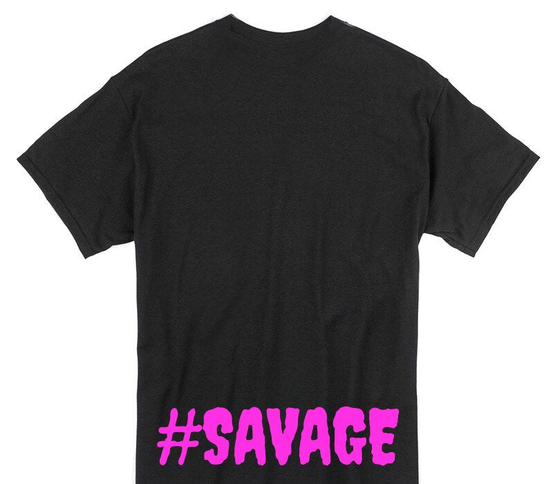 Custom Gildan 100% Cotton Black T-Shirt