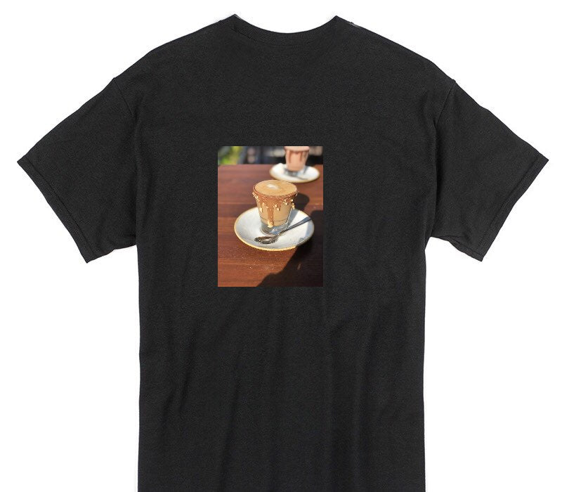 Custom Gildan 100% Cotton Black T-Shirt