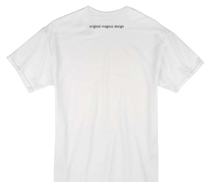 Custom Gildan 100% Cotton White T-Shirt