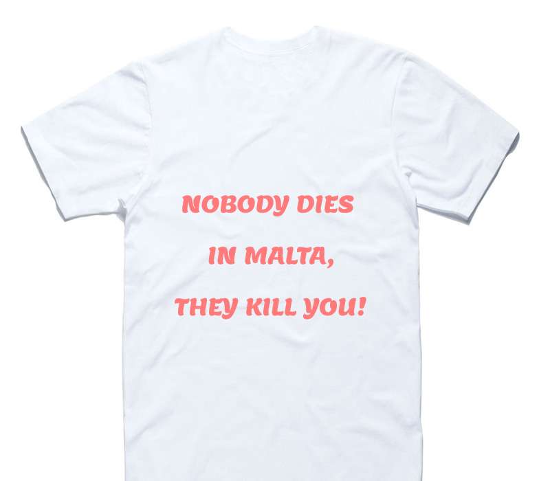 Custom AS Colour 100% Cotton White T-Shirt