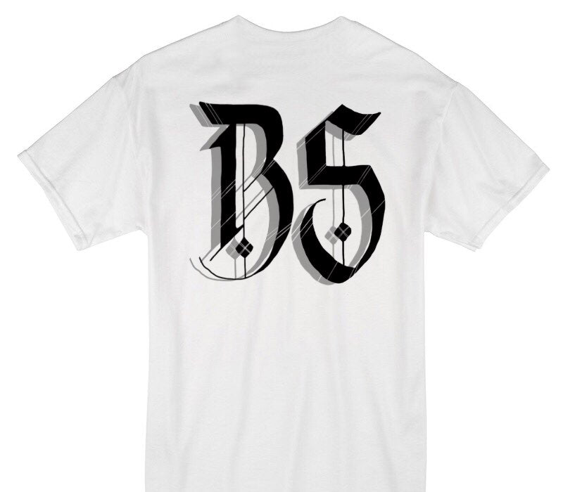 Custom Gildan 100% Cotton White T-Shirt