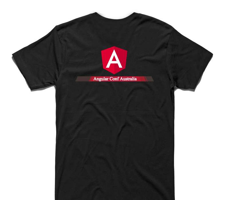 Custom AS Colour 100% Cotton Black T-Shirt