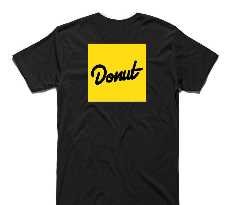 Custom AS Colour 100% Cotton Black T-Shirt