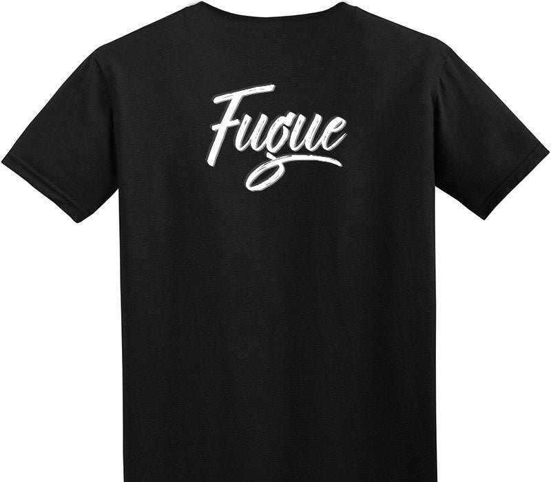 Custom Adult Soft Style 100% Cotton Black T-Shirt