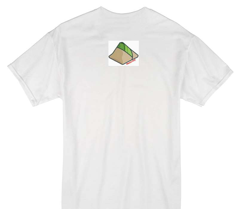 Custom Gildan 100% Cotton White T-Shirt