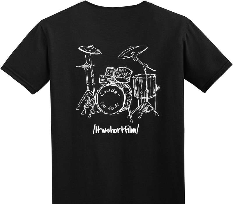 Custom Adult Soft Style 100% Cotton Black T-Shirt