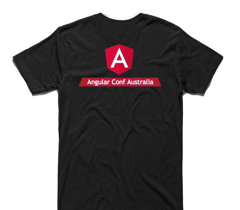 Custom AS Colour 100% Cotton Black T-Shirt