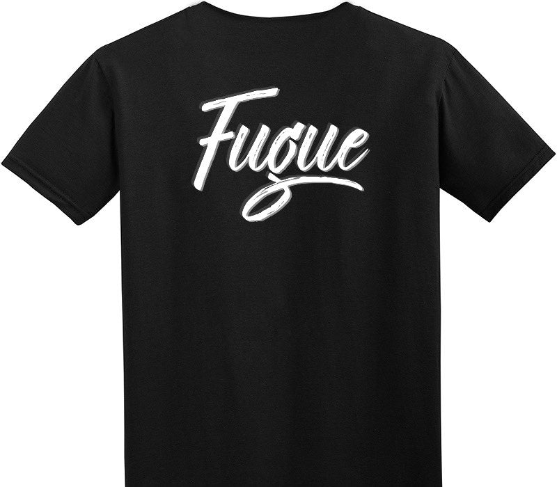 Custom Adult Soft Style 100% Cotton Black T-Shirt