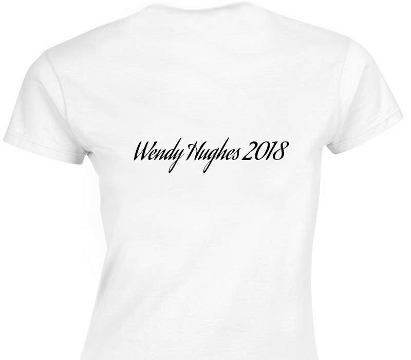 Custom Womens Soft Style 100% Cotton White T-Shirt