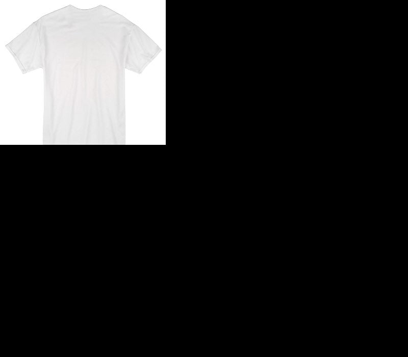 Custom Gildan 100% Cotton White T-Shirt