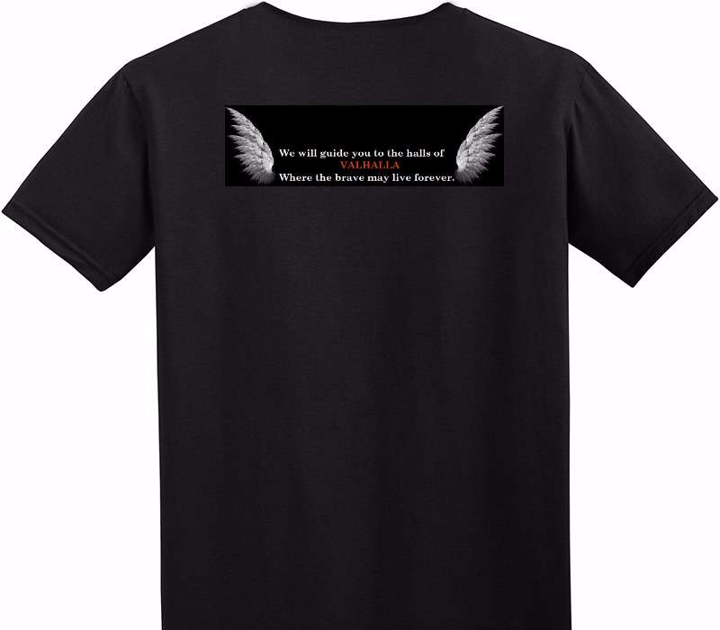 Custom Adult Soft Style 100% Cotton Black T-Shirt