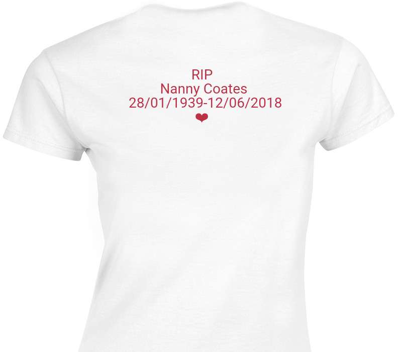 Custom Womens Soft Style 100% Cotton White T-Shirt