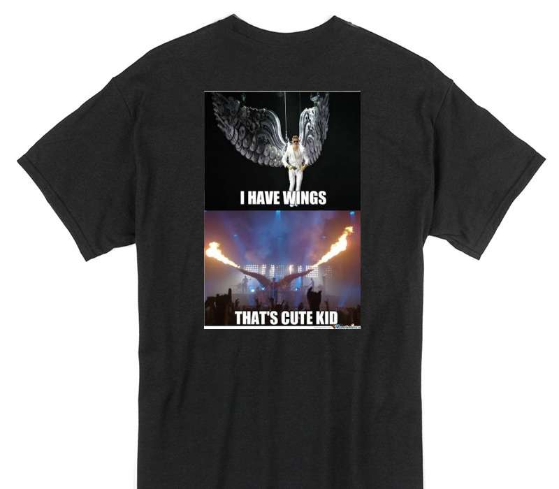 Custom Gildan 100% Cotton Black T-Shirt