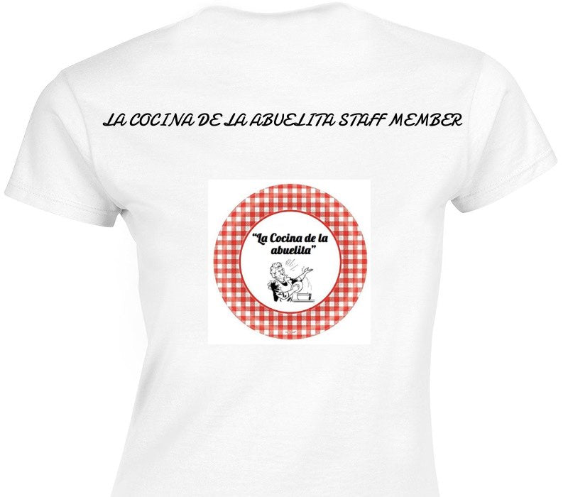 Custom Womens Soft Style 100% Cotton White T-Shirt