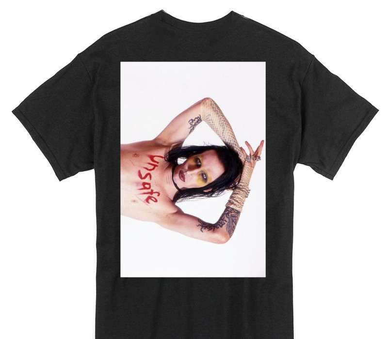 Custom Gildan 100% Cotton Black T-Shirt