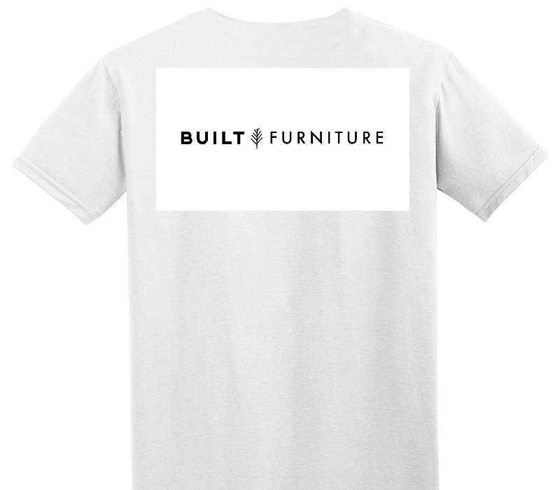 Custom Adult Soft Style 100% Cotton White T-Shirt
