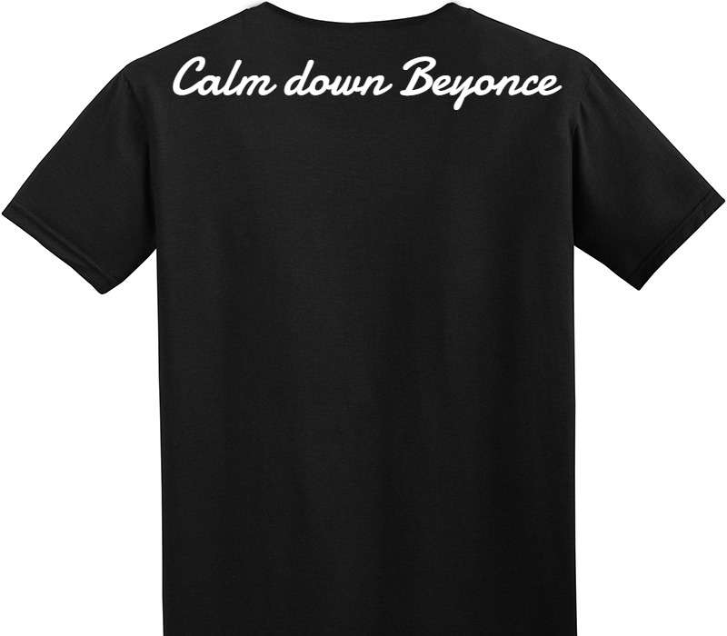 Custom Adult Soft Style 100% Cotton Black T-Shirt