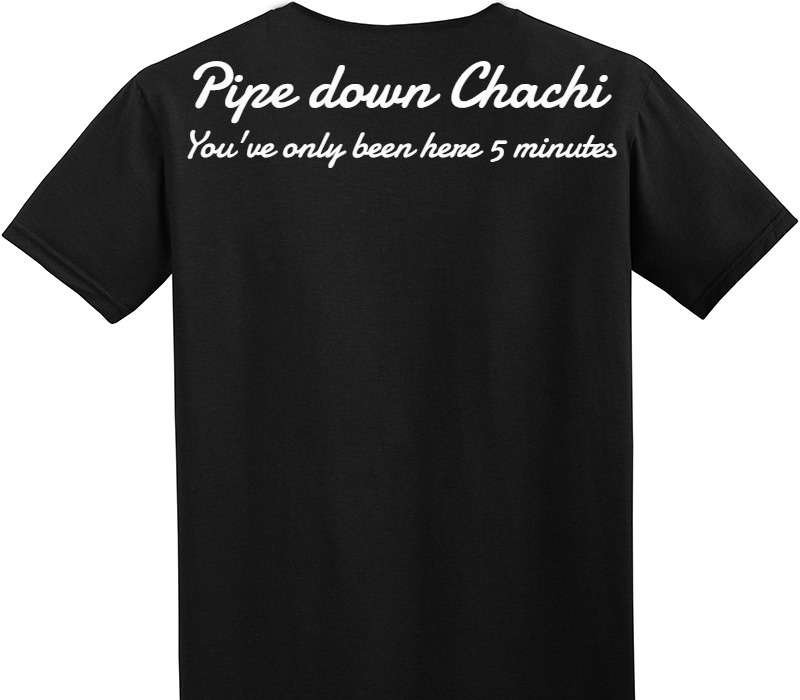 Custom Adult Soft Style 100% Cotton Black T-Shirt