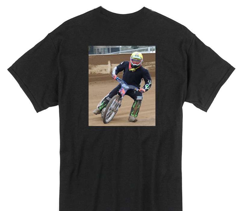 Custom Gildan 100% Cotton Black T-Shirt