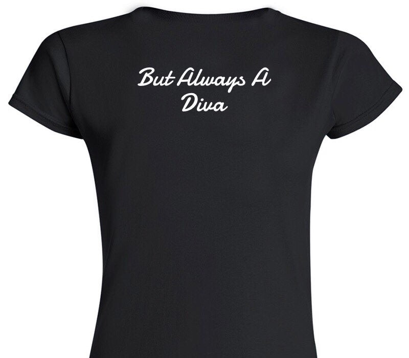 Custom Womens Soft Style 100% Cotton Black T-Shirt
