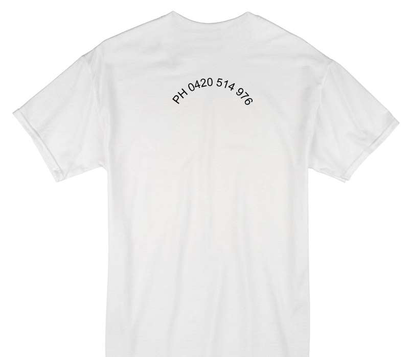 Custom Gildan 100% Cotton White T-Shirt