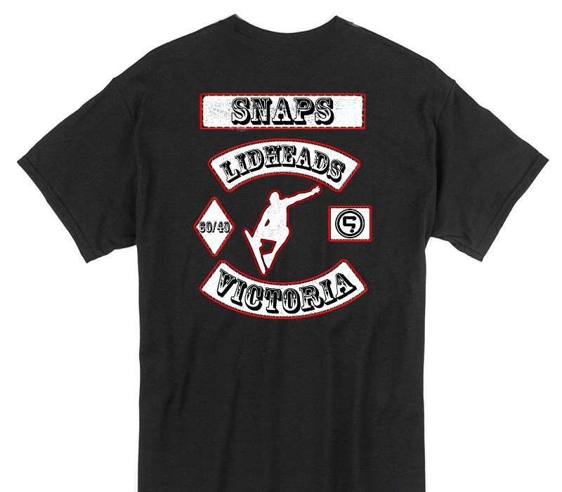 Custom Gildan 100% Cotton Black T-Shirt