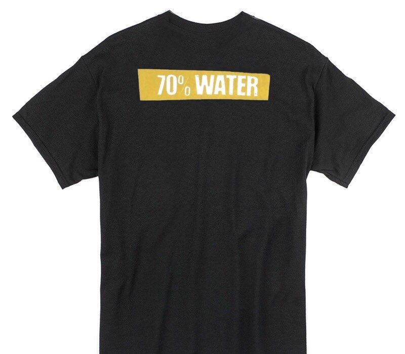 Custom Gildan 100% Cotton Black T-Shirt