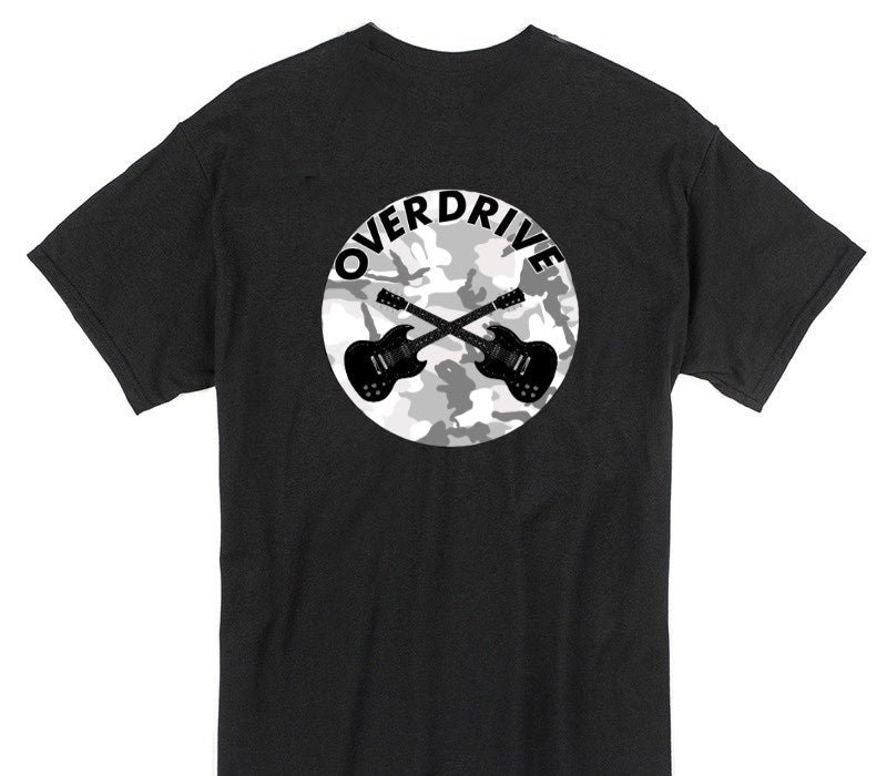 Custom Gildan 100% Cotton Black T-Shirt