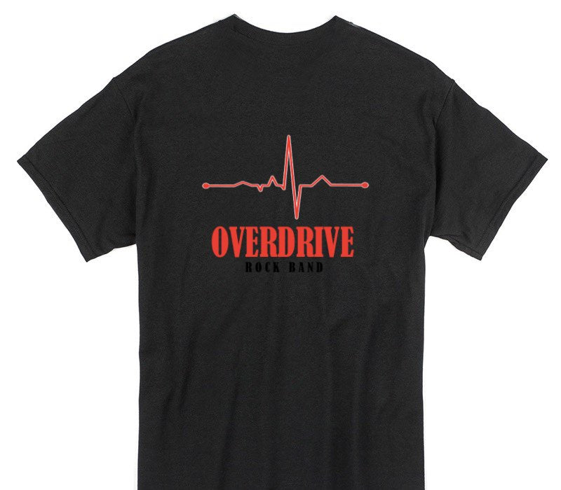 Custom Gildan 100% Cotton Black T-Shirt
