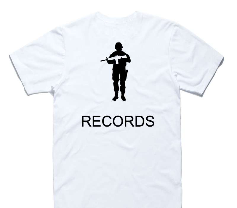Custom AS Colour 100% Cotton White T-Shirt