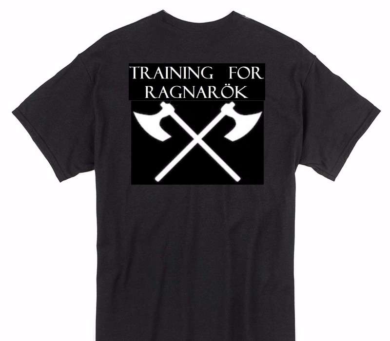 Custom Gildan 100% Cotton Black T-Shirt