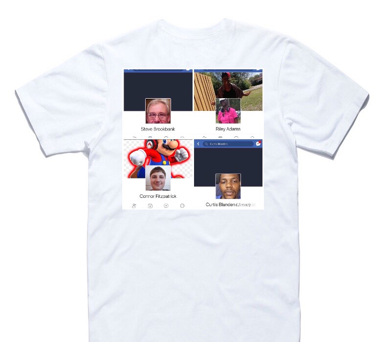 Custom AS Colour 100% Cotton White T-Shirt