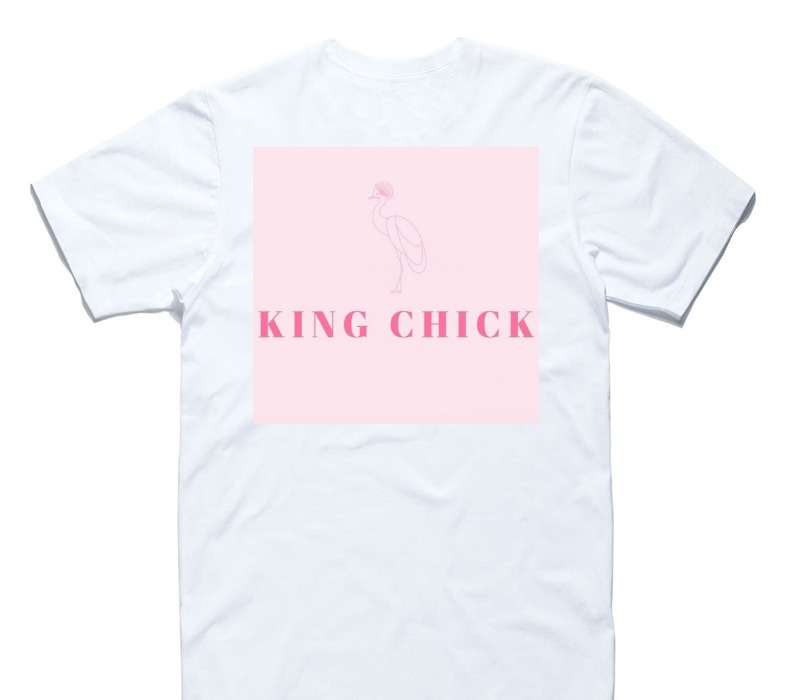 Custom AS Colour 100% Cotton White T-Shirt