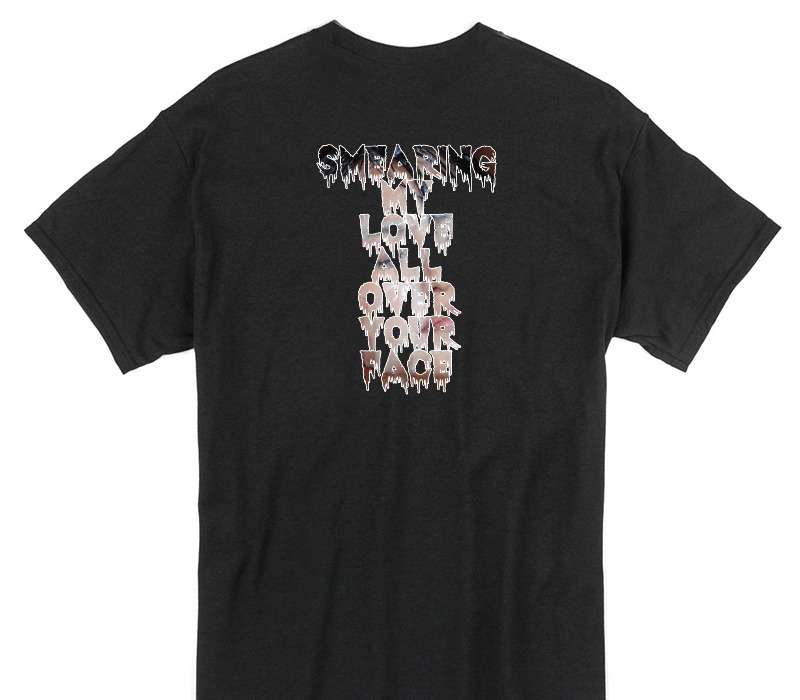 Custom Gildan 100% Cotton Black T-Shirt