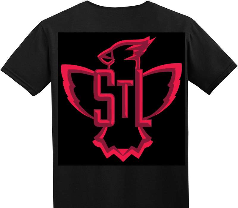 Custom Adult Soft Style 100% Cotton Black T-Shirt