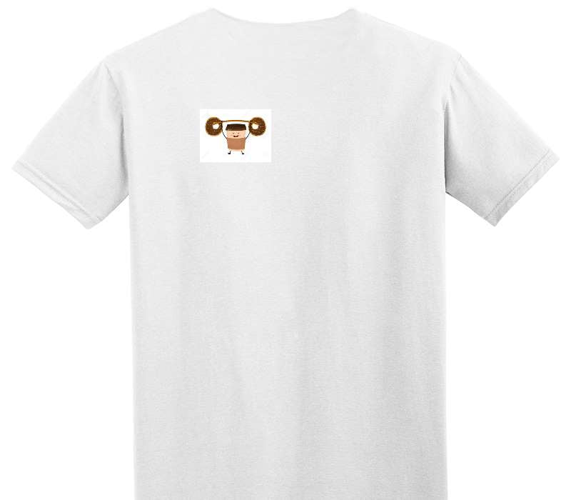 Custom Adult Soft Style 100% Cotton White T-Shirt
