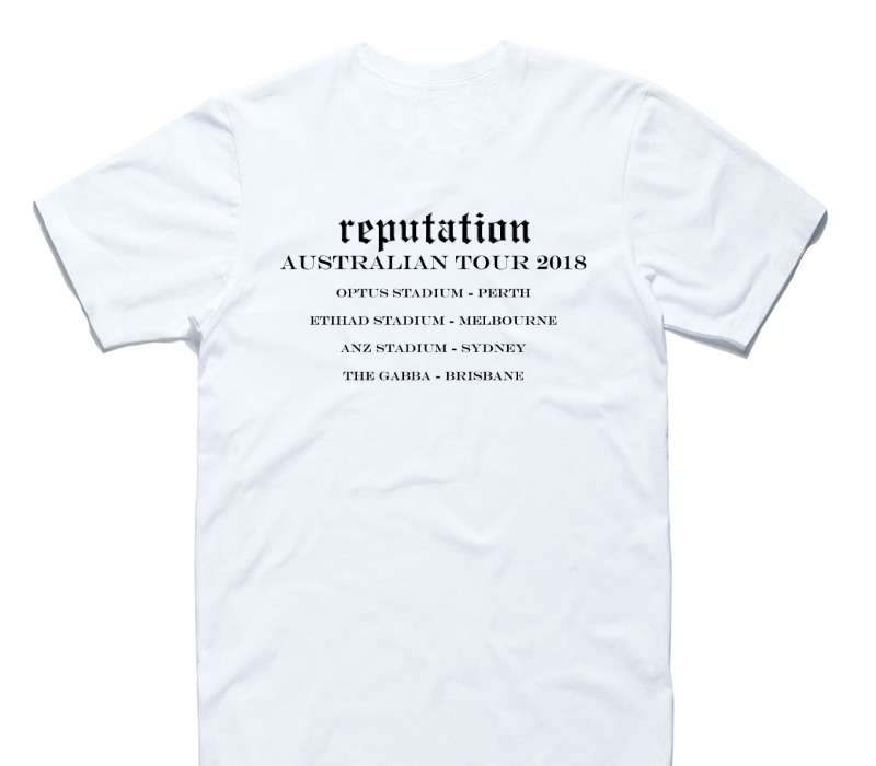 Custom AS Colour 100% Cotton White T-Shirt