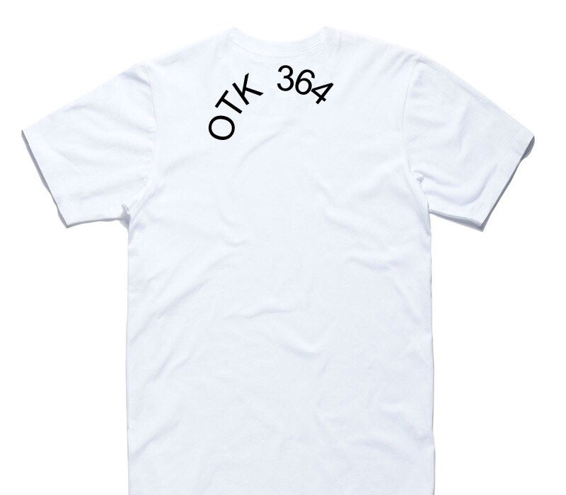 Custom AS Colour 100% Cotton White T-Shirt