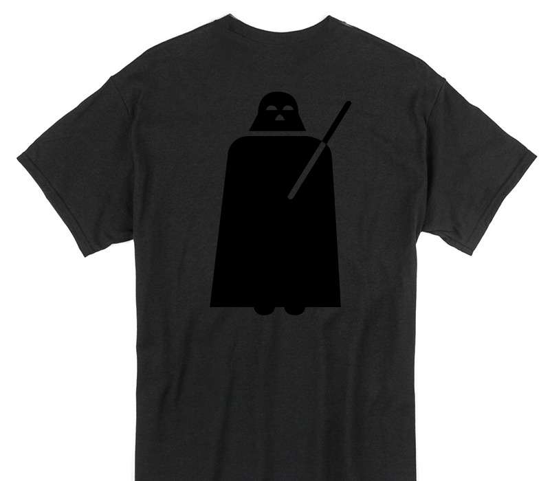Custom Gildan 100% Cotton Black T-Shirt