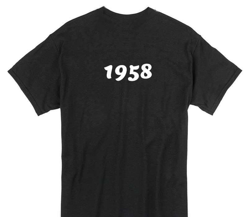 Custom Gildan 100% Cotton Black T-Shirt