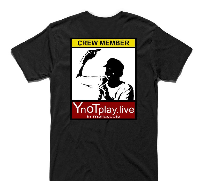 Custom AS Colour 100% Cotton Black T-Shirt