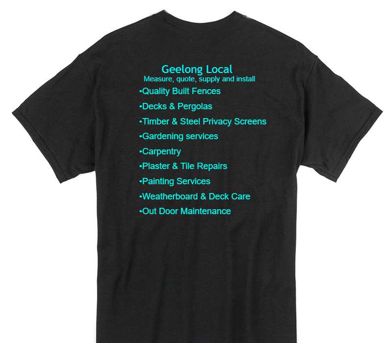 Custom Gildan 100% Cotton Black T-Shirt